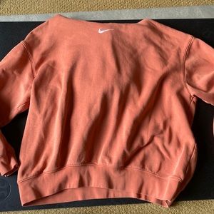 Light pink/ orange Nike hoodie